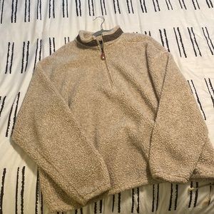 Chuck roast Fleece Pullover. Size L
